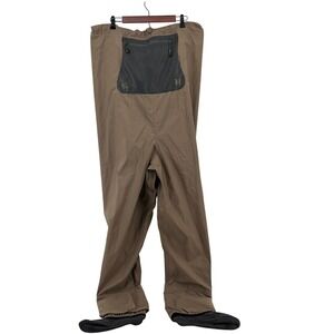 Hodgman H3 CSM Waders Mens Size Medium Brown Stockingfoot Fishing Gear Angling